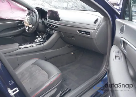 2022 Hyundai Sonata Sel Plus z USA, uszkodzony, nr VIN 5NPEJ4J29NH137913